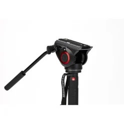 Manfrotto XPRO 4 Section Aluminium Video Monopod with 500 Fluid Head