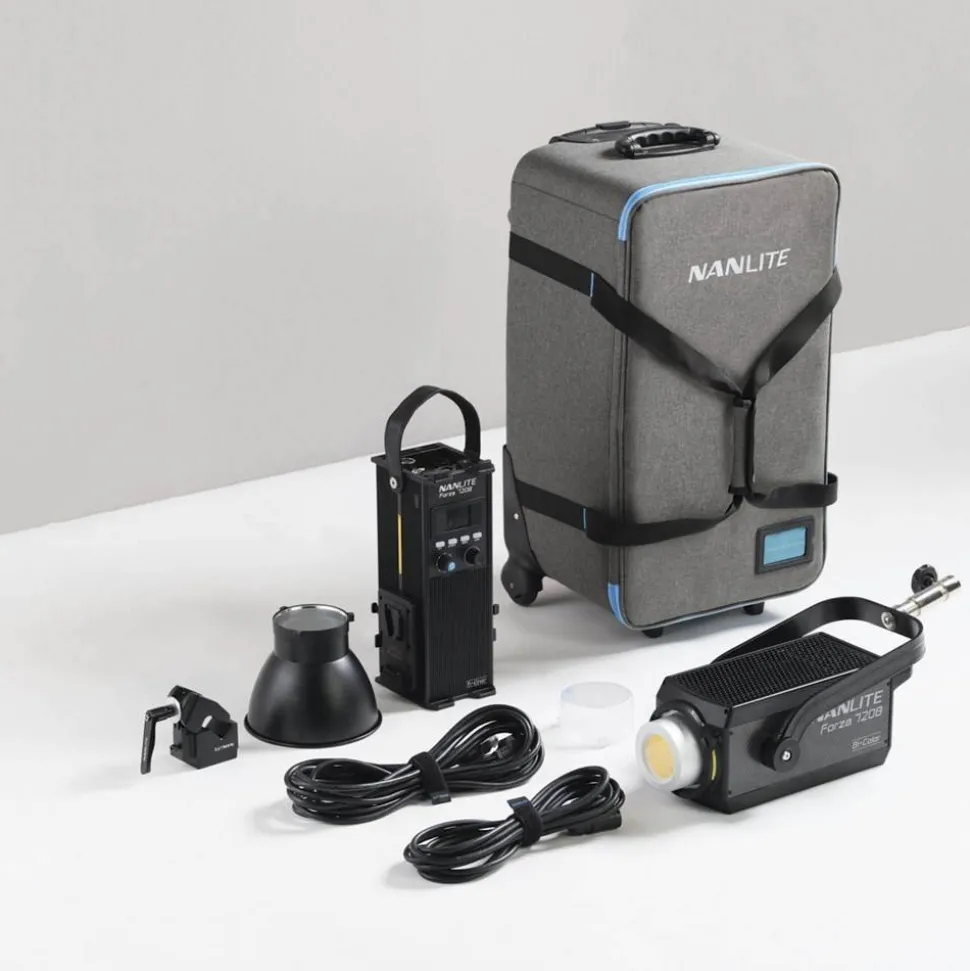 Nanlite Forza 720 Kit with Trolley Case