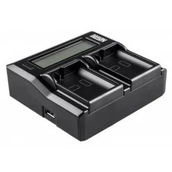 Newell DC-LCD Dual Channel Charger For NP-FW Series Batteries