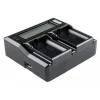 Newell DC-LCD Dual Channel Battery Charger For DMW-BLF19E Batteries