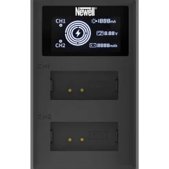 Newell FDL-USB-C Dual Channel Charger for LP-E12 Batteries