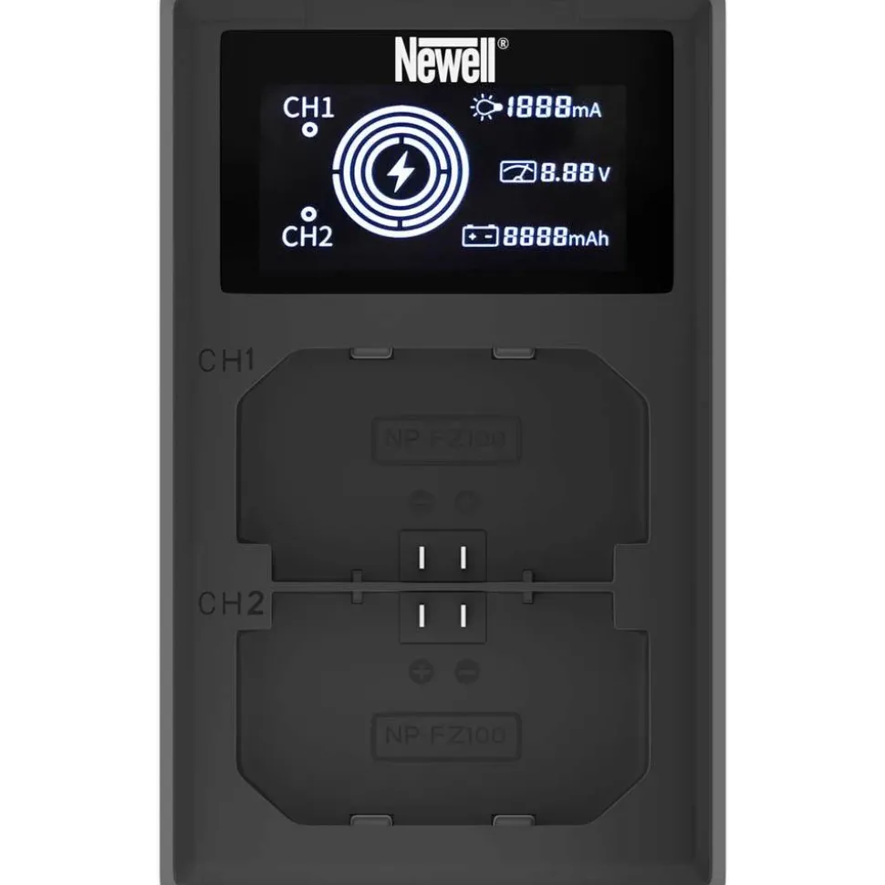 Newell FDL-USB-C Dual Channel Charger For LP-E17 Batteries