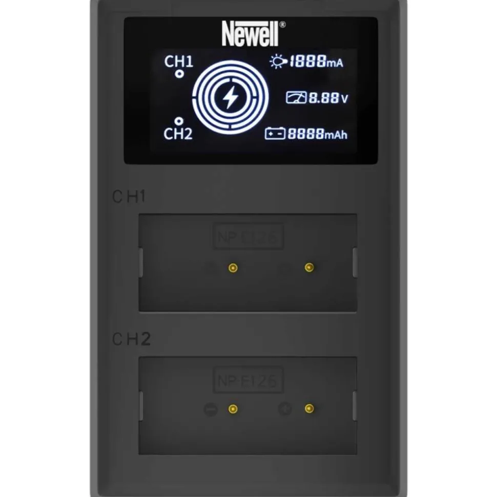 Newell FDL-USB-C Dual-Channel Charger For NP-FZ100 Batteries