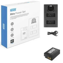 Newell Xtra Power Set 1x Charger and 1x LP-E17 Battery for Canon
