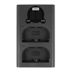 Newell Xtra Power Set XL Charger and 2x LP-E6N Batteries for Canon