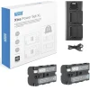 Newell Xtra Power Set XL Charger and 2x NP-F570 Batteries for Sony