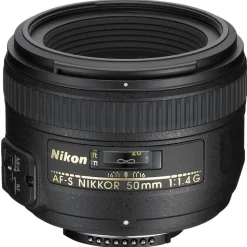Nikon AF-S Nikkor 50mm f/1.4G Standard Prime Lens