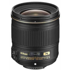 Nikon AF-S Nikkor 28mm f/1.8G Wide Angle Prime Lens
