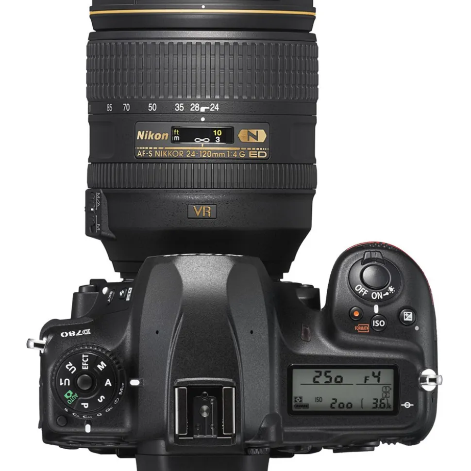 Nikon D780 DSLR Camera Body with Nikon AF-S Nikkor 24-120mm f/4G ED VR Zoom Lens