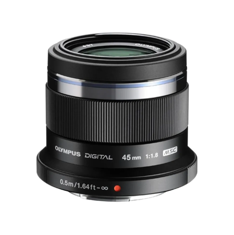 Olympus M.Zuiko Digital 45mm f/1.8 Lens Black