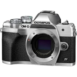 Olympus OM-D E-M10 IV Camera Silver Body