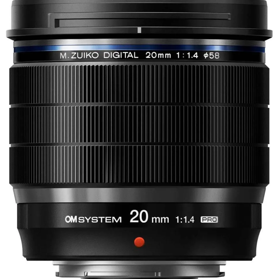 OM SYSTEM M.Zuiko Digital ED 20mm f/1.4 PRO Lens for MFT