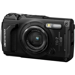 OM System Tough TG-7 Compact Action Camera Black