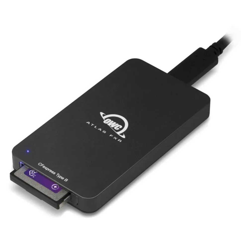OWC Atlas FXR Thunderbolt + USB CFExpress Type B Card Reader