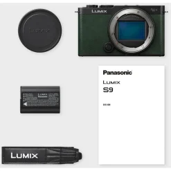 Panasonic Lumix S9 Full-Frame Mirrorless Camera Dark Olive