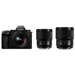 Panasonic Lumix S5 II with 20-60mm, 50mm and 100mm Lens Kit