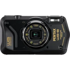 Pentax WG-8 Waterproof Digital Compact Camera Black
