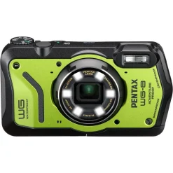 Pentax WG-8 Waterproof Digital Compact Camera Green
