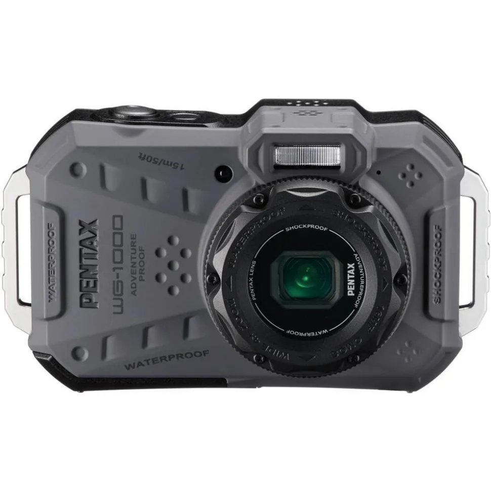 Pentax WG-1000 Waterproof Digital Compact Camera Grey