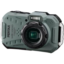 Pentax WG-1000 Waterproof Digital Compact Camera Olive