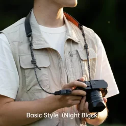 PGYTECH Camera Shoulder Strap Air Quick Release Camera Strap Night Black