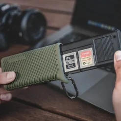 PGYTECH CreateMate CFexpress B/SD Reader and Case Moss Green