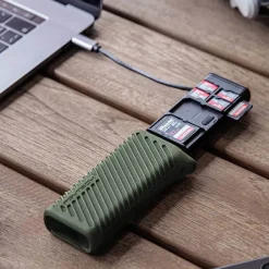 PGYTECH CreateMate SD Card Reader & Case Moss Green