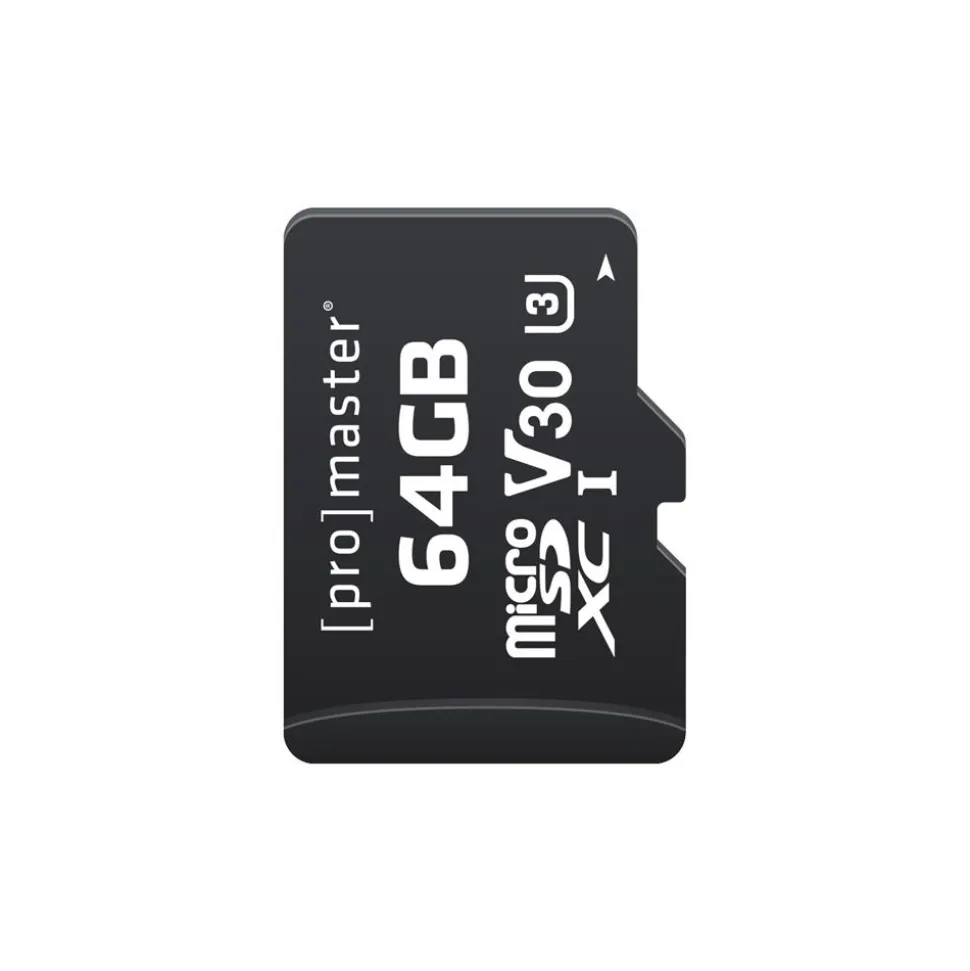 ProMaster Performance 64GB Micro SDHC V30 with Adapter