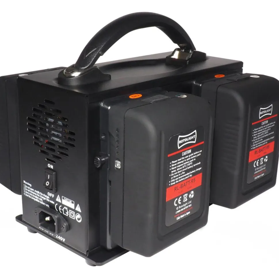 Rotolight 4 Channel V Lock Battery Charger