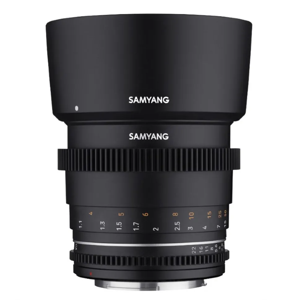 Samyang 85mm T1.5 VDSLR MK2 - Canon EF