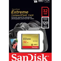 Sandisk 32GB Extreme CF 120MB/s
