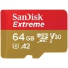 SanDisk 64GB Extreme 170MB/s A2 UHS-I microSDXC Card with SD Adapter