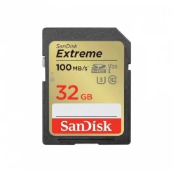 SanDisk 32GB Extreme PLUS 100MB/s UHS-I SDHC Memory Card Twin Pack