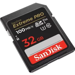 SanDisk 32GB Extreme PRO 100MB/s UHS-I SDHC Memory Card