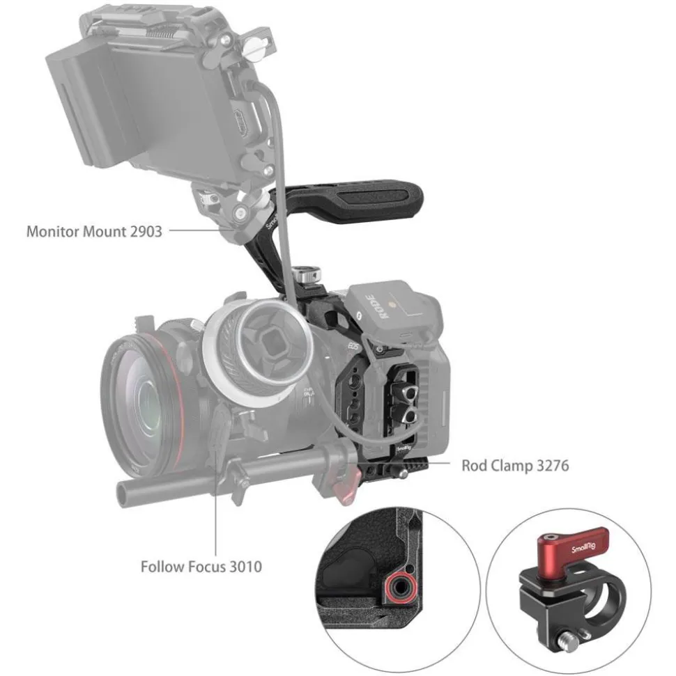 SmallRig Black Mamba Handheld Kit for Canon EOS R5 C