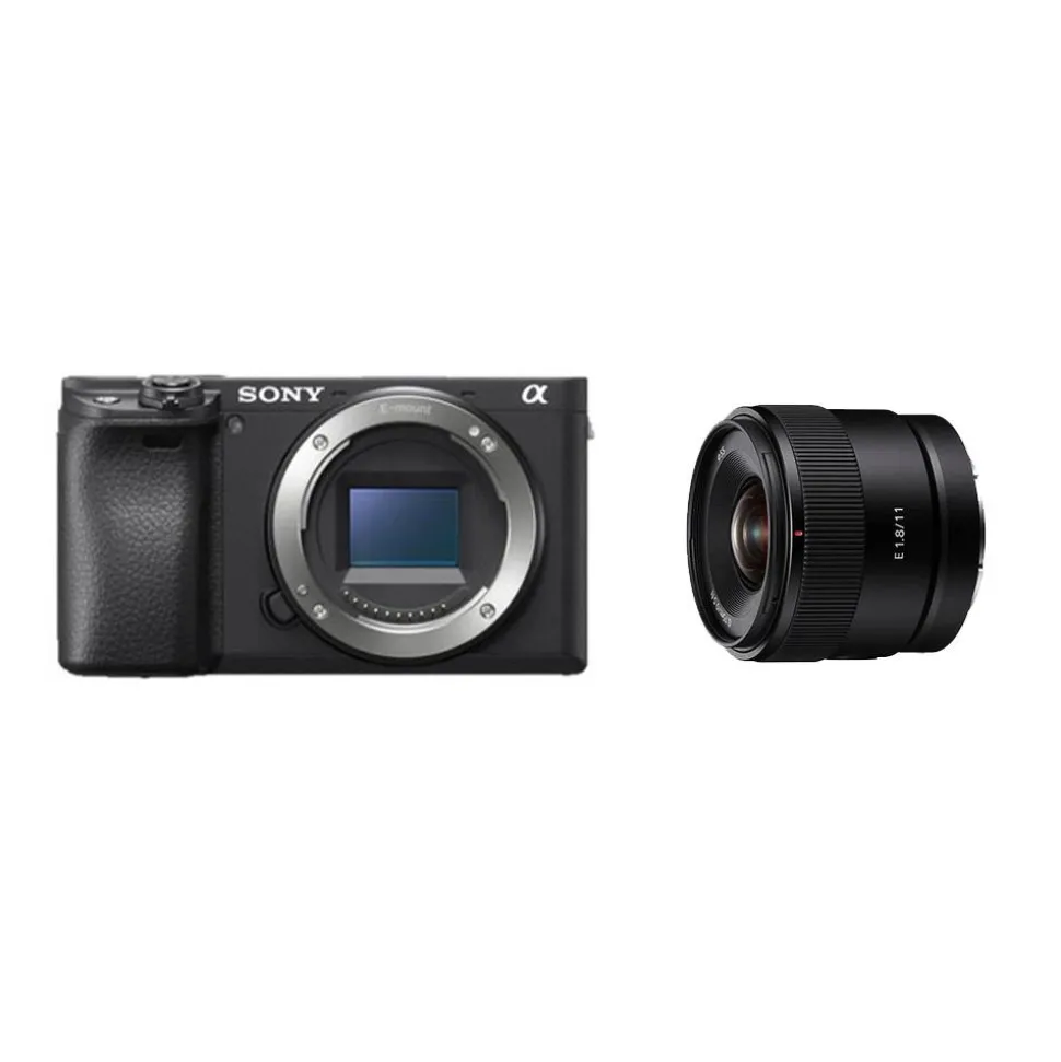 Sony A6400 Camera with E 11mm f/1.8 Lens Kit