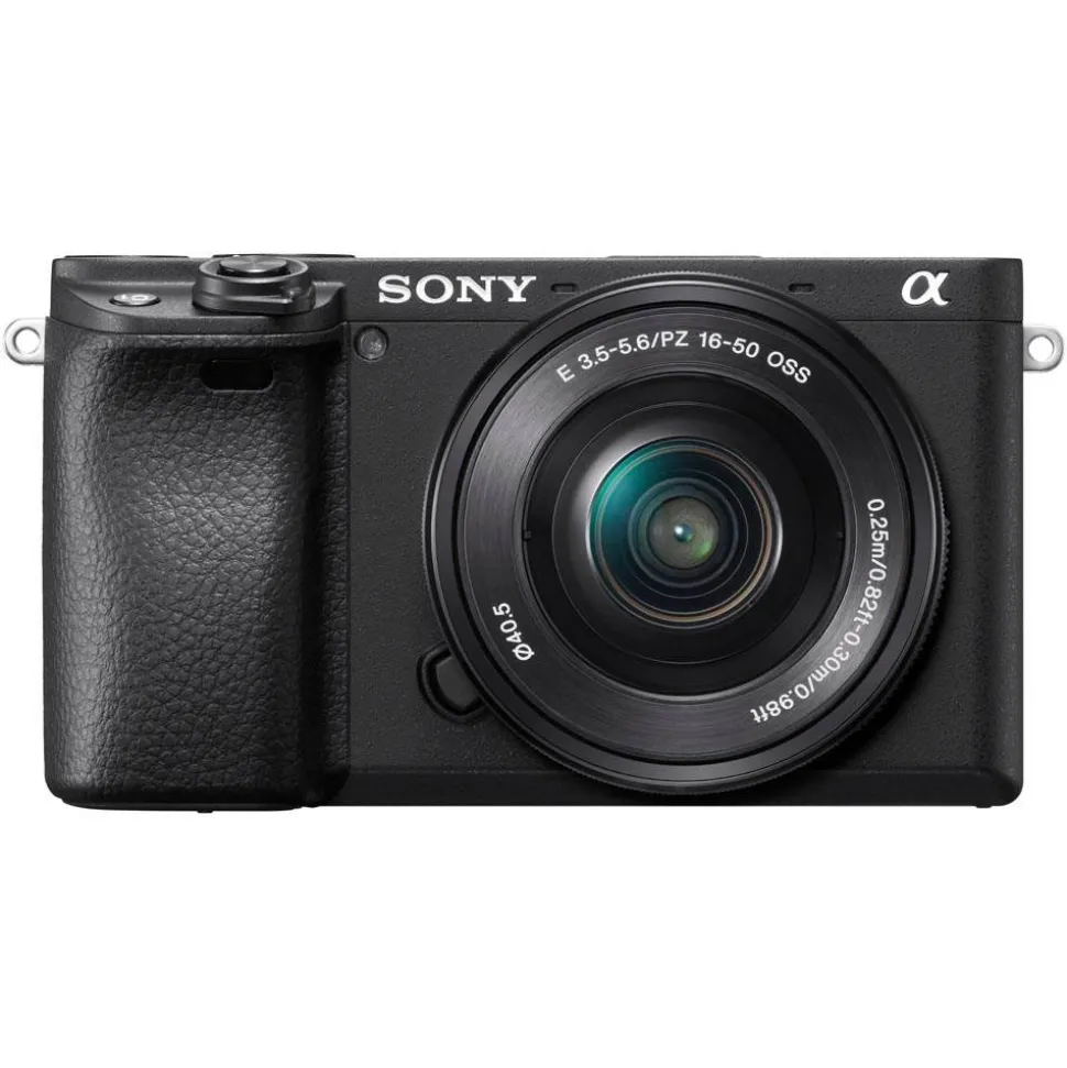Sony a6400 With E PZ 16-50mm f/3.5-5.6 OSS Lens Kit Black