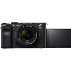 Sony a7C Black Camera With FE 28-60mm f/4-5.6 Zoom Lens Kit