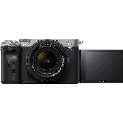 Sony a7C Silver Camera With FE 28-60mm f/4-5.6 Zoom Lens Kit