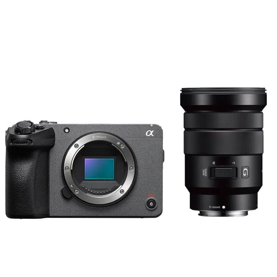 Sony FX30 Camera with E PZ 18-105mm f/4 Power Zoom Lens Kit