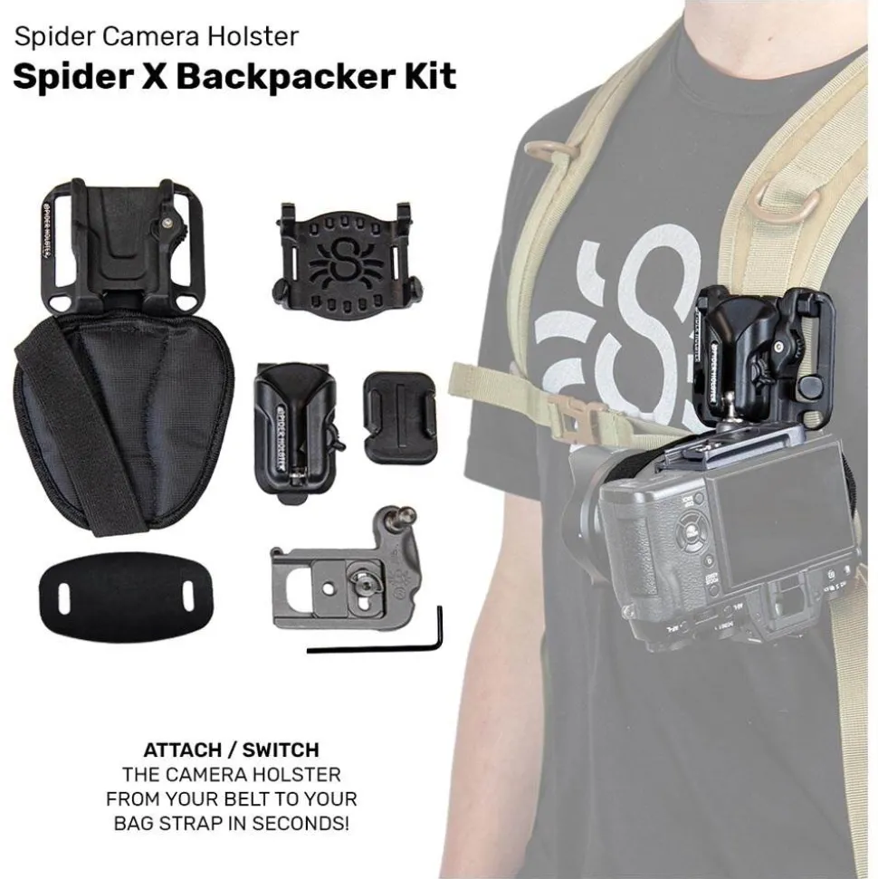 Spider Holster Spider X Backpacker Kit