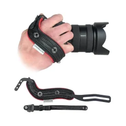 Spider Holster SpiderPro Hand Strap v2 Black and Red Trim