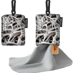 Spudz 10 x 10 Ultra Lens Cloth In Pouch w/FOGZOFF (Snow Sheds)