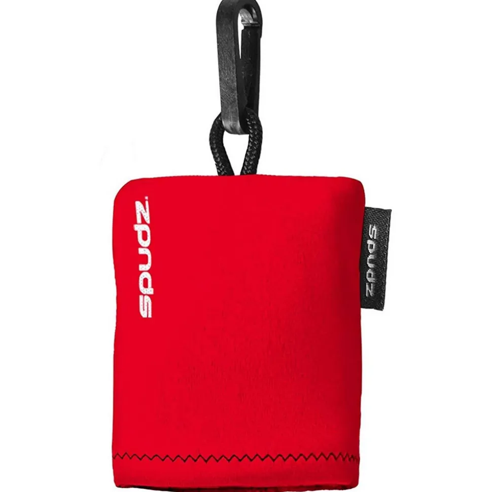 Spudz 10x10 Inch Micro-Fibre Cloth Vivid Red