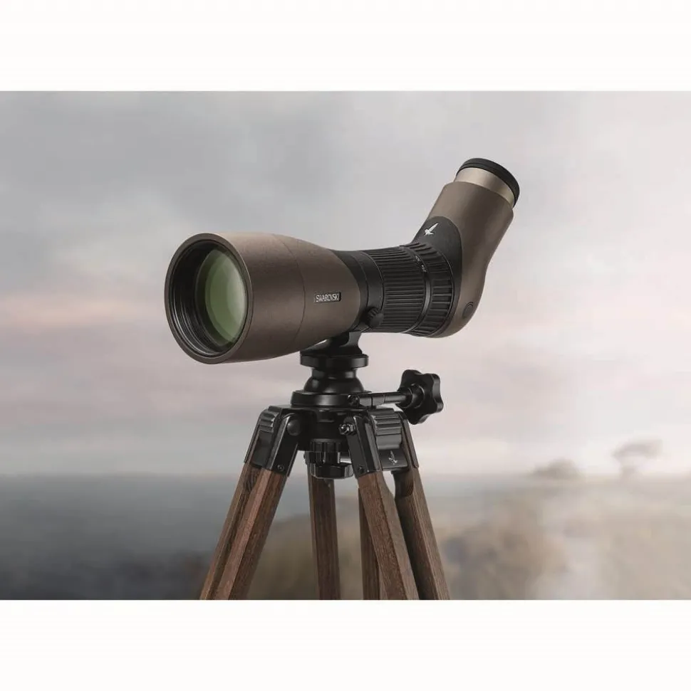 Swarovski ATX Interior Spotting Scope And Wooden Tripod Kit