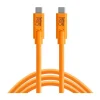Tether Tools TetherPro USB-C to USB-C Orange 15 Feet (4.6m)