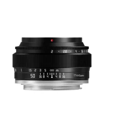 TTArtisan 50mm f/2 Lens for Fujifilm X Black