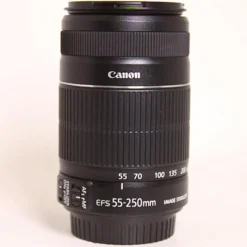 Used Canon 55-250mm F/4-5.6 IS II EF Mount Lens