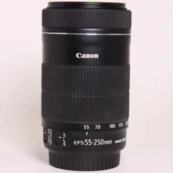 Used Canon 55-250mm f/4-5.6 IS STM EF Mount Lens