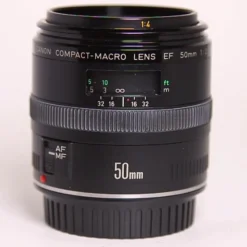 Used Canon 50mm f/2.5 Macro EF Mount Lens